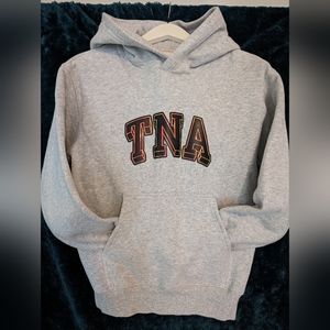 TNA Light Grey Hoodie - Size XS